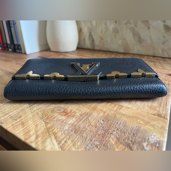 LV Louis Vuitton Portefeuille Capucines Long Wallet Taurillon Leather - Picture 12 of 13